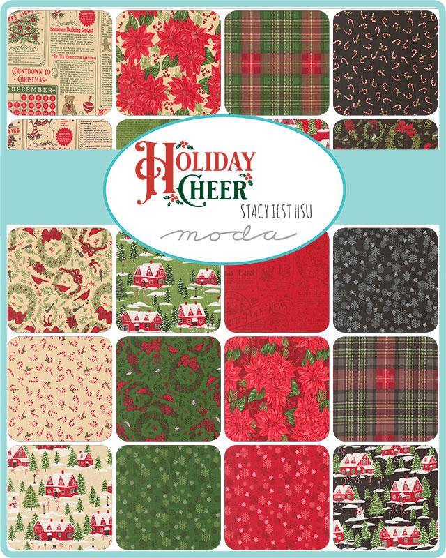 Moda Layer Cake - Holiday Cheer - 42 10" squares
