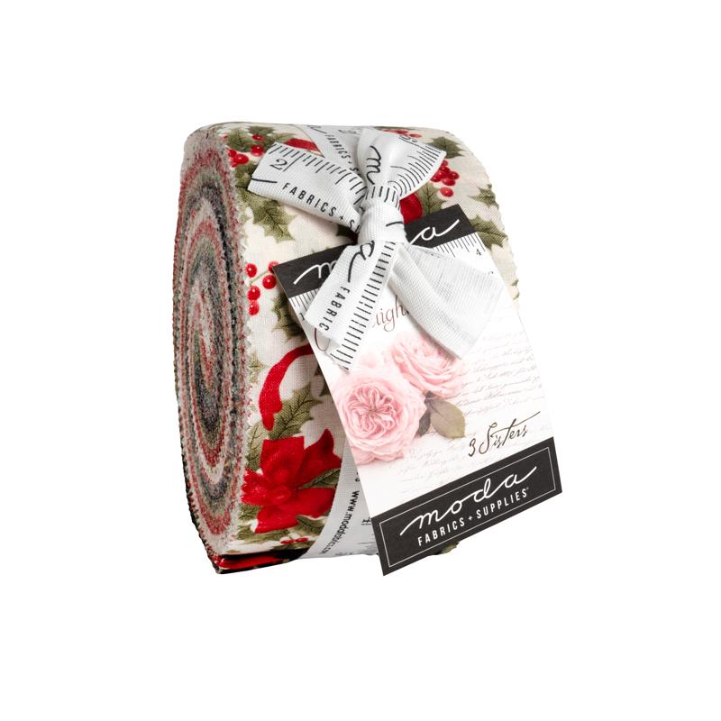 Moda Jelly Roll - Candlelight Christmas - 40 2 1/2" strips