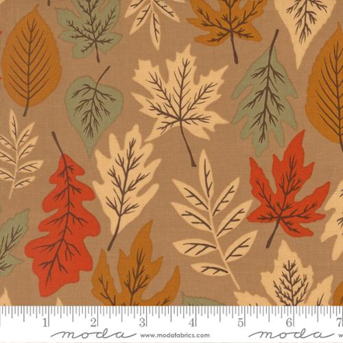 Windfall - Leaf Fall Florals Leaf, Oatmeal - 45650 13