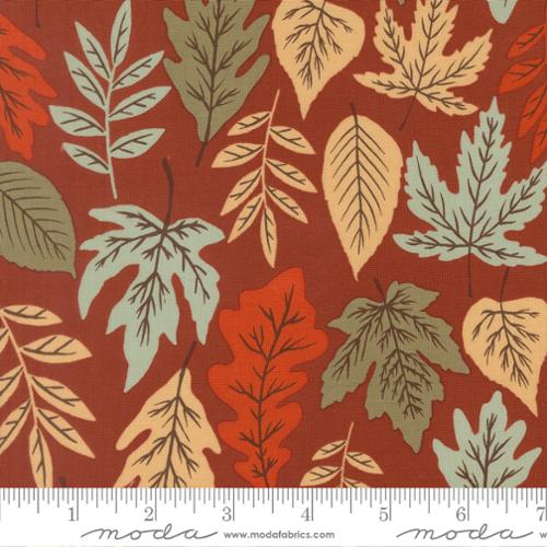 Windfall - Leaf Fall Florals Leaf, Rust - 45650 15