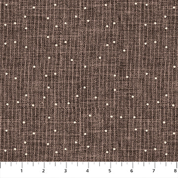 Snow Drift - Stripe Dot, Bark - 92022-32