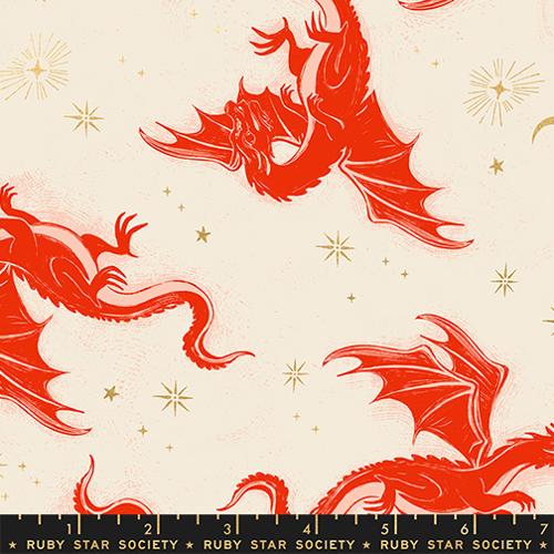 Fireglow - Etched Dragons, Dark Ruby - RS2131 11M