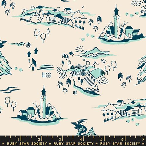 Fireglow - Mountain Town, Frost - RS2133 12