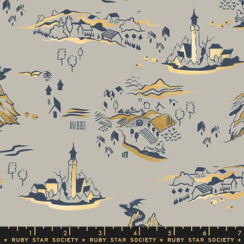 Fireglow - Mountain Town, Oyster - RS2133 13M