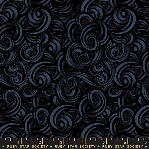 Fireglow - Smoke Swirls, Black - RS2135 16
