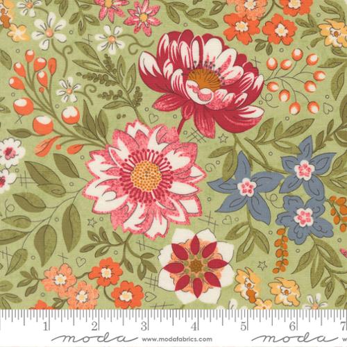 Fieldrush - Covent Florals, Moss - 30780 12