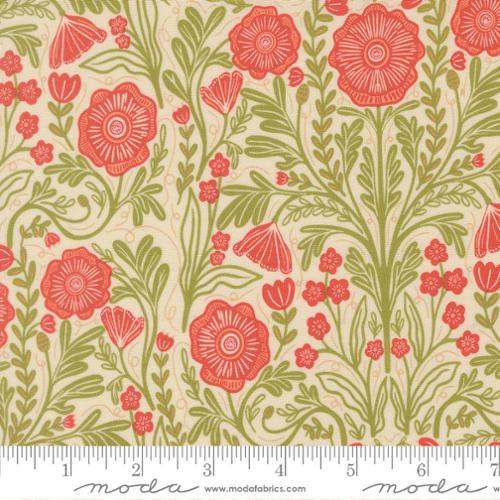 The Hen House - Poppy Florals, Cloud - 48432 11
