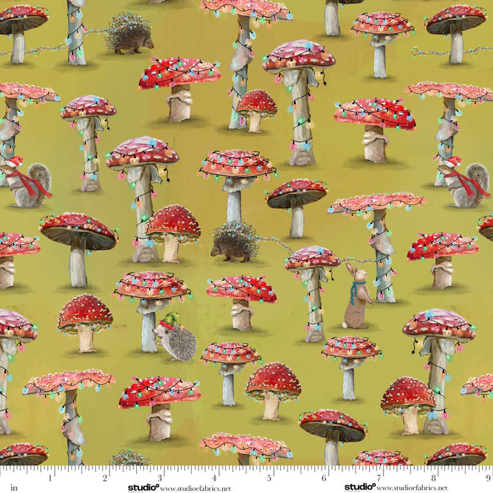 Holly Woods - Mushroom Trees, Citrus - E-9239-44