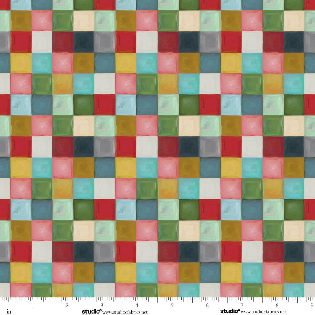 Holly Woods - Tiny Squares, Tertiary - E-9244-107