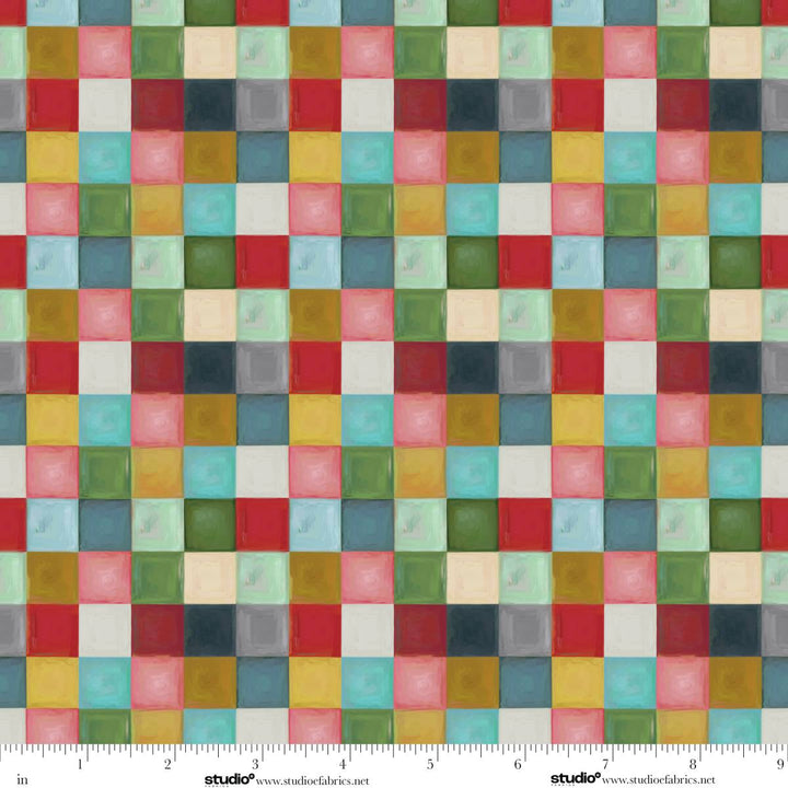 Holly Woods - Tiny Squares, Tertiary - E-9244-107