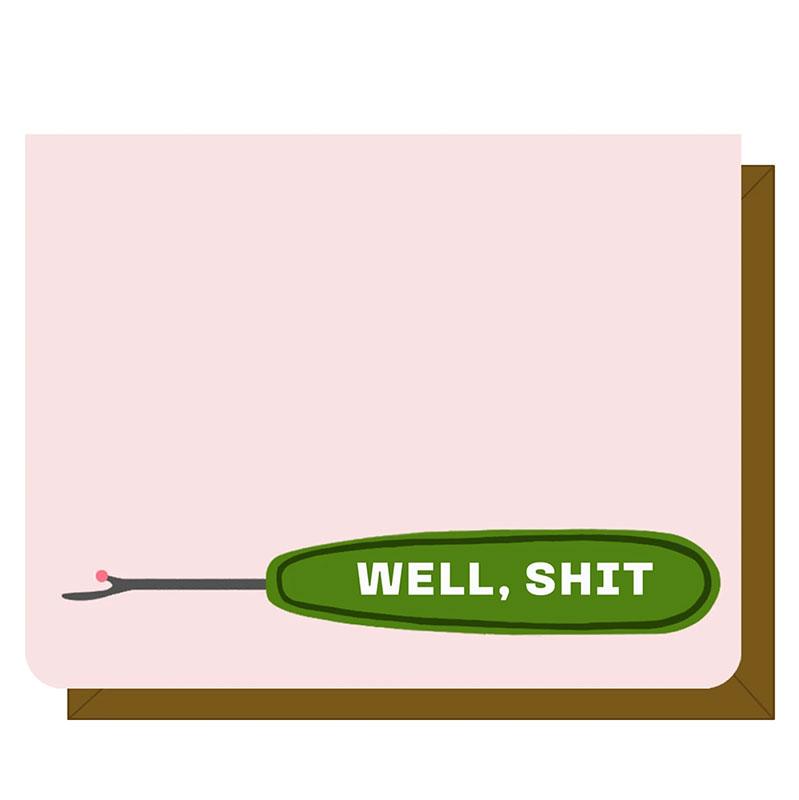 Quilty Card - Well, Shit