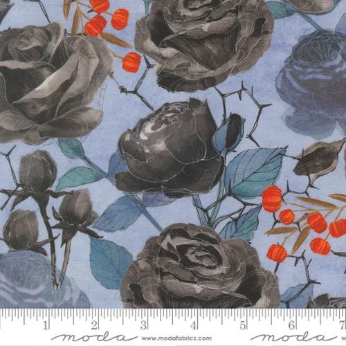 Coven - Rose Large Floral, Sky - 48800 11