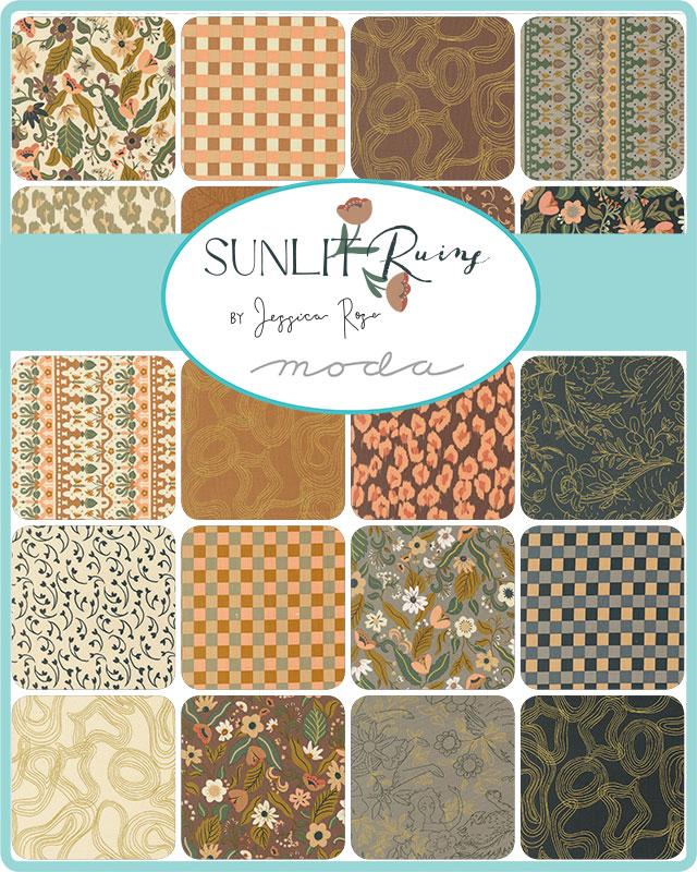 Moda Charm Pack - Sunlit Ruins - 42 5" squares