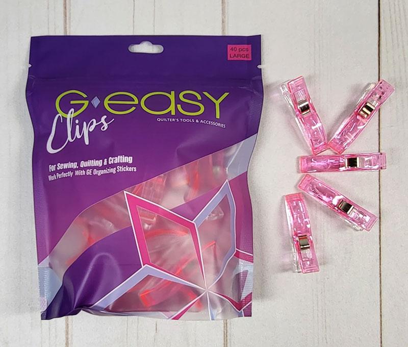 GEasy Organizing Clips - Large Pink