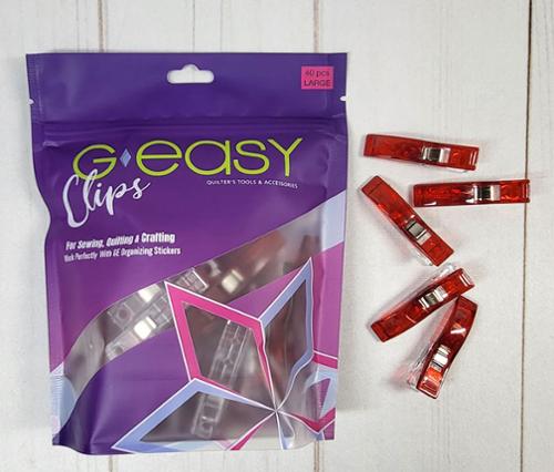 GEasy Organizing Clips - Large Red