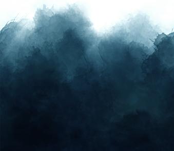 Mystic Ombre - Ombre Watercolor, Indigo - 10876 225