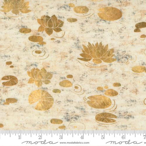 Tranquil Patina - Drifting Waters Novelty Water Lilies, Natural - 48110 11