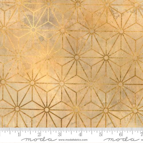 Tranquil Patina - Stellar Gleam Geometrics, Golden - 48115 11