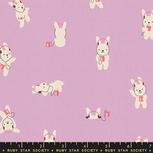 Lofi Linens - Rabbeats, Wisteria - RS1129 21CL
