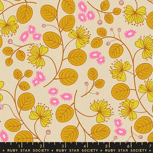 Lofi Linens - Caper, Parchment - RS1133 11CL