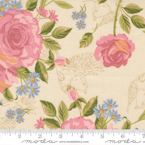 My Secret Garden - Grandmas Rose Garden Florals, Cloud - 20980 11