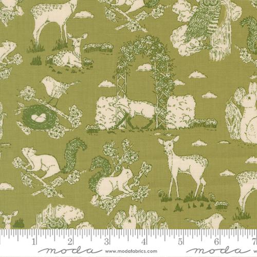 My Secret Garden - Garden Toile, Grass - 20983 18