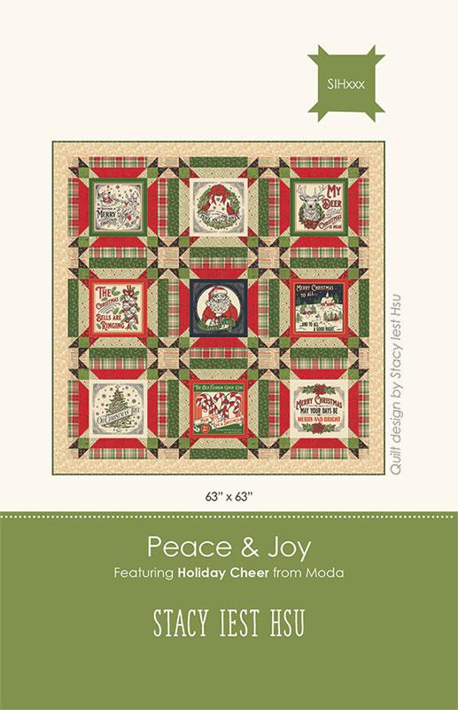 Peace and Joy - Panel Quilt Pattern