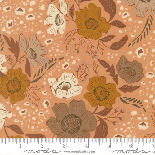 Wellspring - Flora Flourish Florals, Coral Seashell - 45670 14