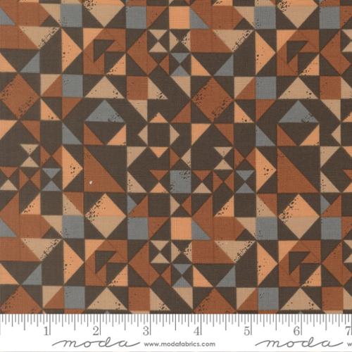 Wellspring - Quilt Blocked Geometrics, Charcoal - 45673 19