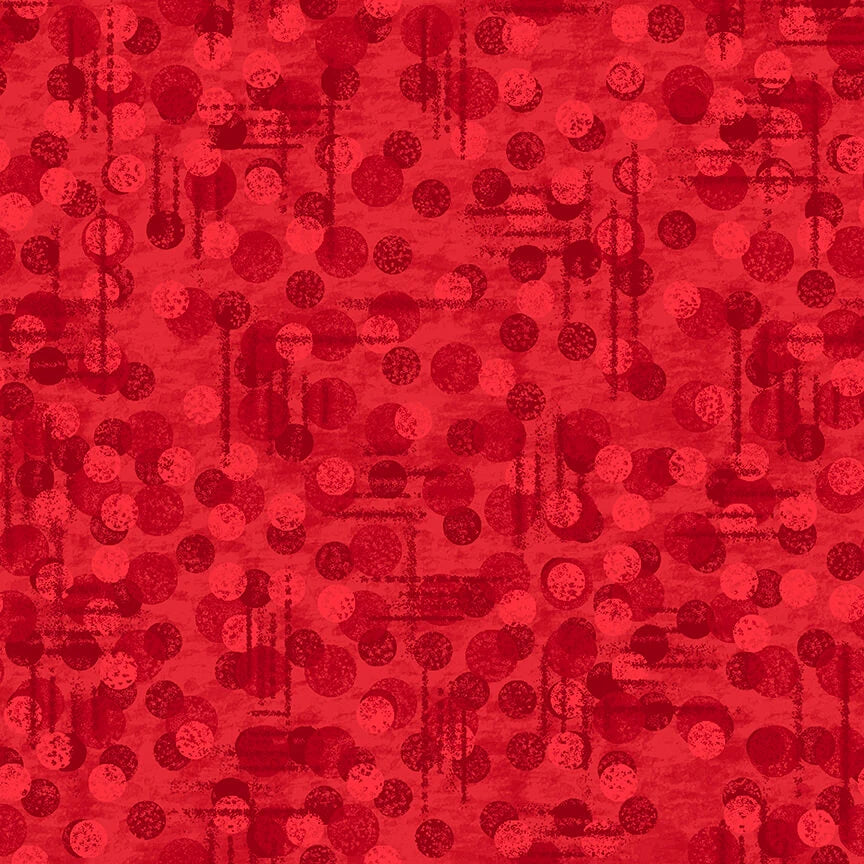 Jotdot - Tonal Texture, Red - 9570-88