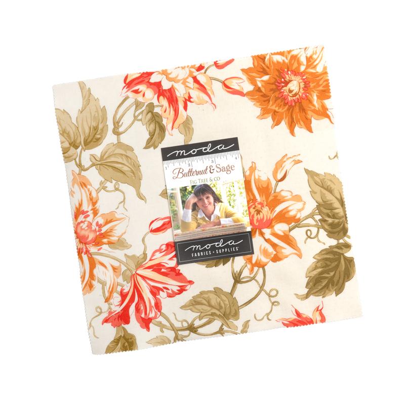 Moda Layer Cake - Butternut and Sage - 42 10"