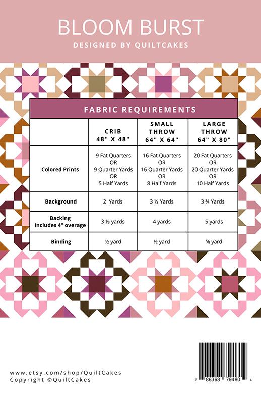 Bloom Burst - Quilt Pattern