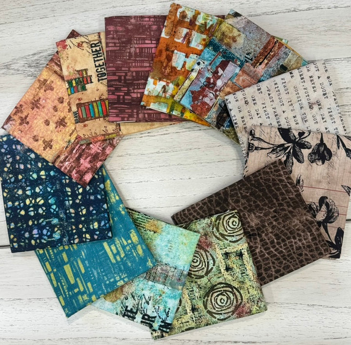 Seth Apter Spark Pack - Fat Quarter Bundle with Bonus Villa Rosa Pattern