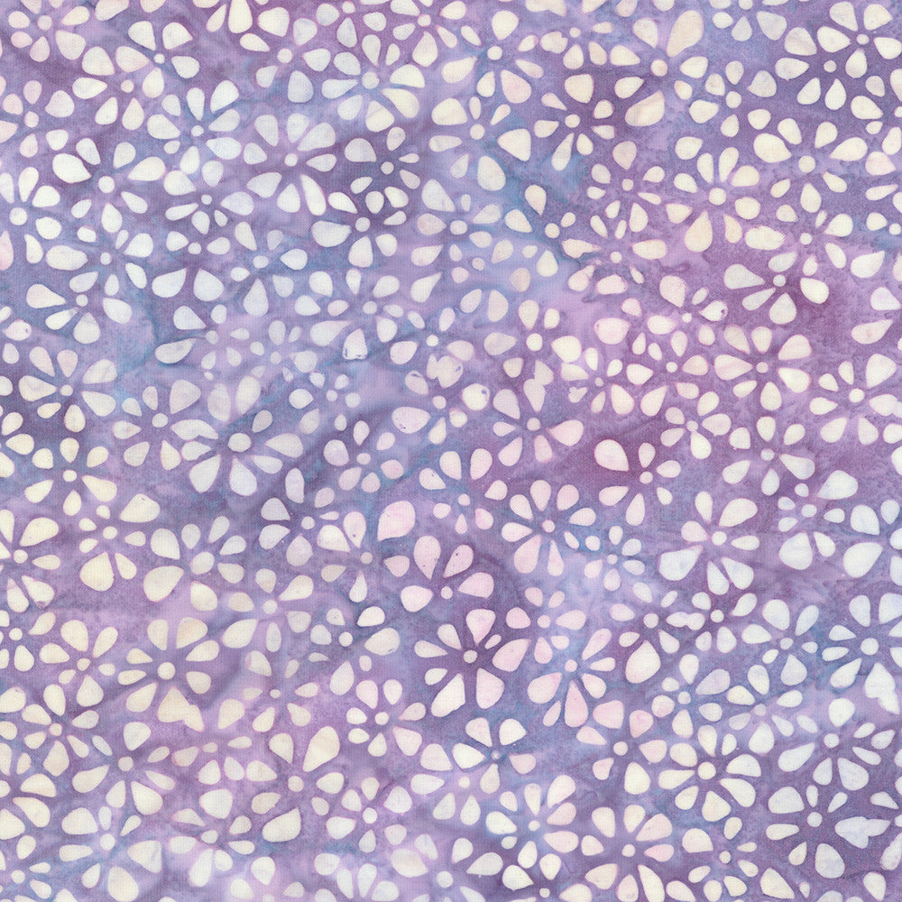 Dancing Petals - Lavender, Light Purple - AMD-23368-23 - Artisan Batiks