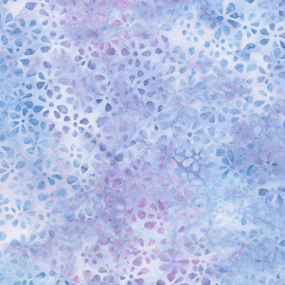 Dancing Petals - Powder, Purple - AMD-23368-65 - Artisan Batiks