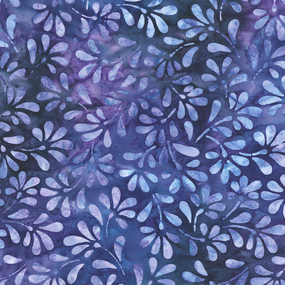 Dancing Petals - Lupine, Deep Purple - AMD-23369-250 - Artisan Batiks