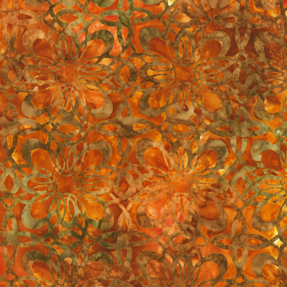 Geo Earth - Rust - AMD-23421-179 - Artisan Batiks