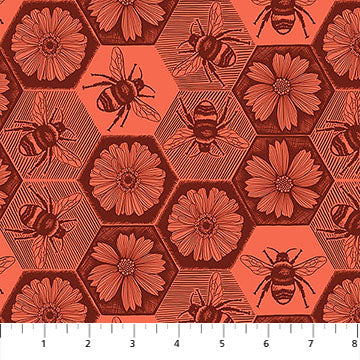 Indelible Ink - Busy, Coral - AMT1005-38V
