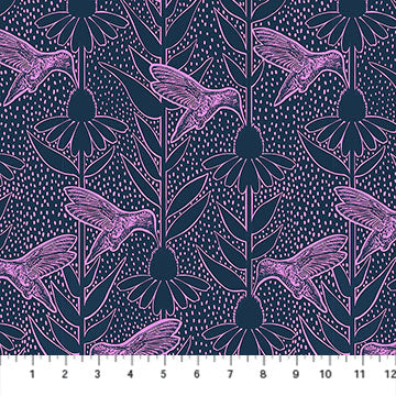 Indelible Ink - Humming, Navy - AMT1007-49C