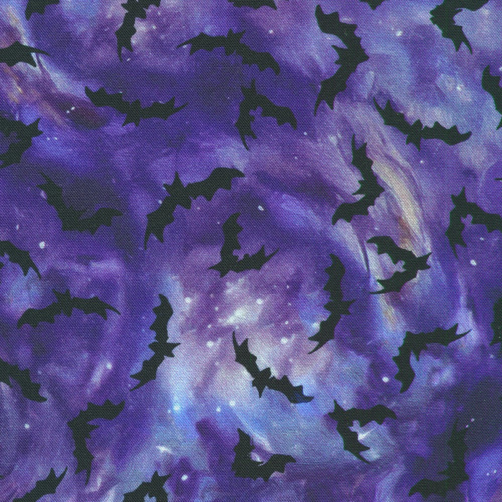 Moon Spell - Flying Bats, Midnight Purple - APYD-23693-460