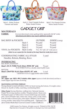 Gadget Grip - Bag Pattern