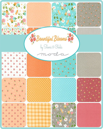 Moda Charm Pack - Bountiful Blooms - 42 5" squares