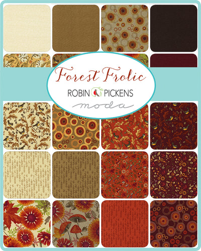 Moda Charm Pack - Forest Frolic - 42 5" squares