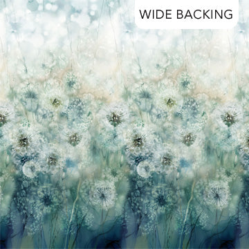 Wide Back - Whisper 108" - Seeds, Teal Multi - B28701-68