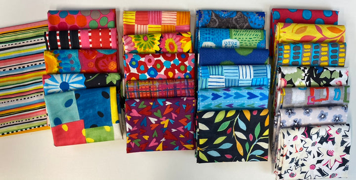 Kit 1200 - Hodgepodge of Oh Happy Day & Fresh Picked Quilt Kit
