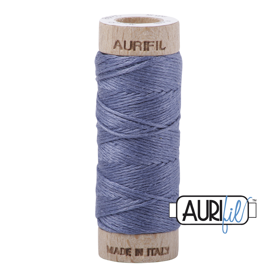 #1248 Dark Gray Blue Aurifil Cotton Thread
