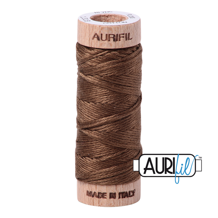 #1318 Dark Sandstone Aurifil Cotton Thread