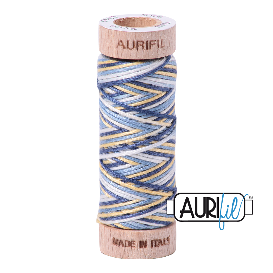 #4649 Lemon Blueberry Aurifil Cotton Thread