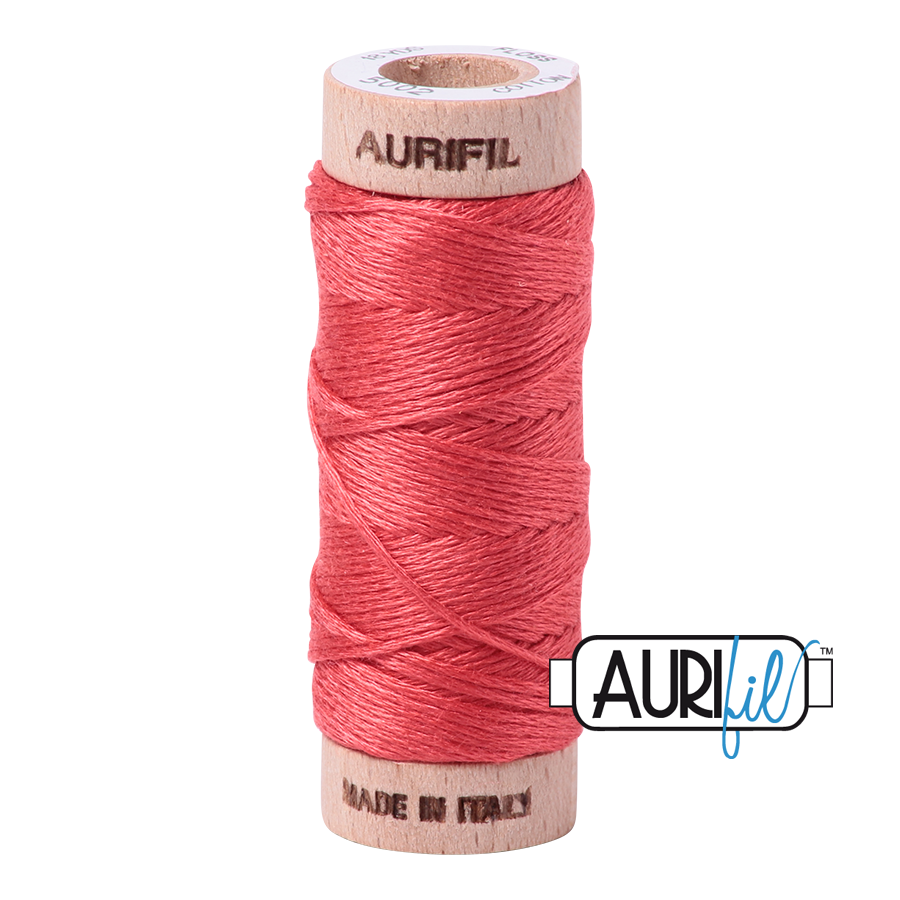 #5002 Medium Red Aurifil Cotton Thread