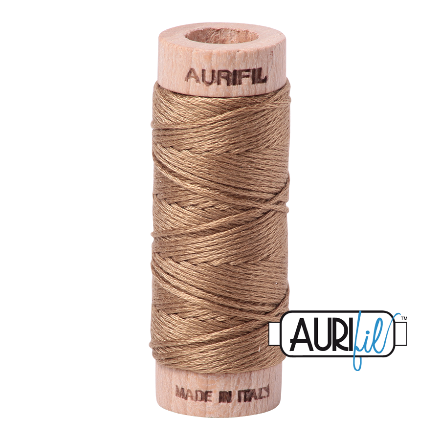 #6010 Toast Aurifil Cotton Thread
